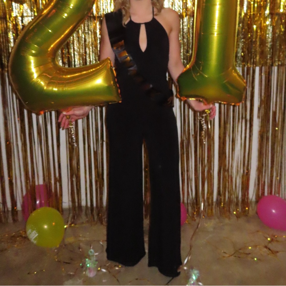 Forever 21 black jumpsuit